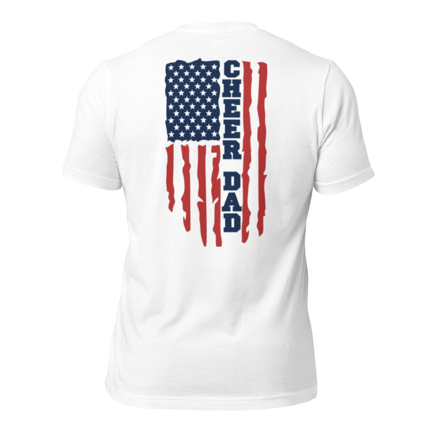 Cheer Dad Flag T-Shirt